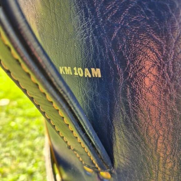 Vintage Arnold Palmer Leather 6-Way Cart Bag w/ Carry Strap - Picture 7 of 9